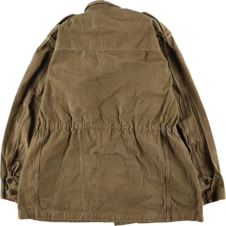Vintage military field jacket, men's size L unclear Khaki type sage green Vintage Second Hand