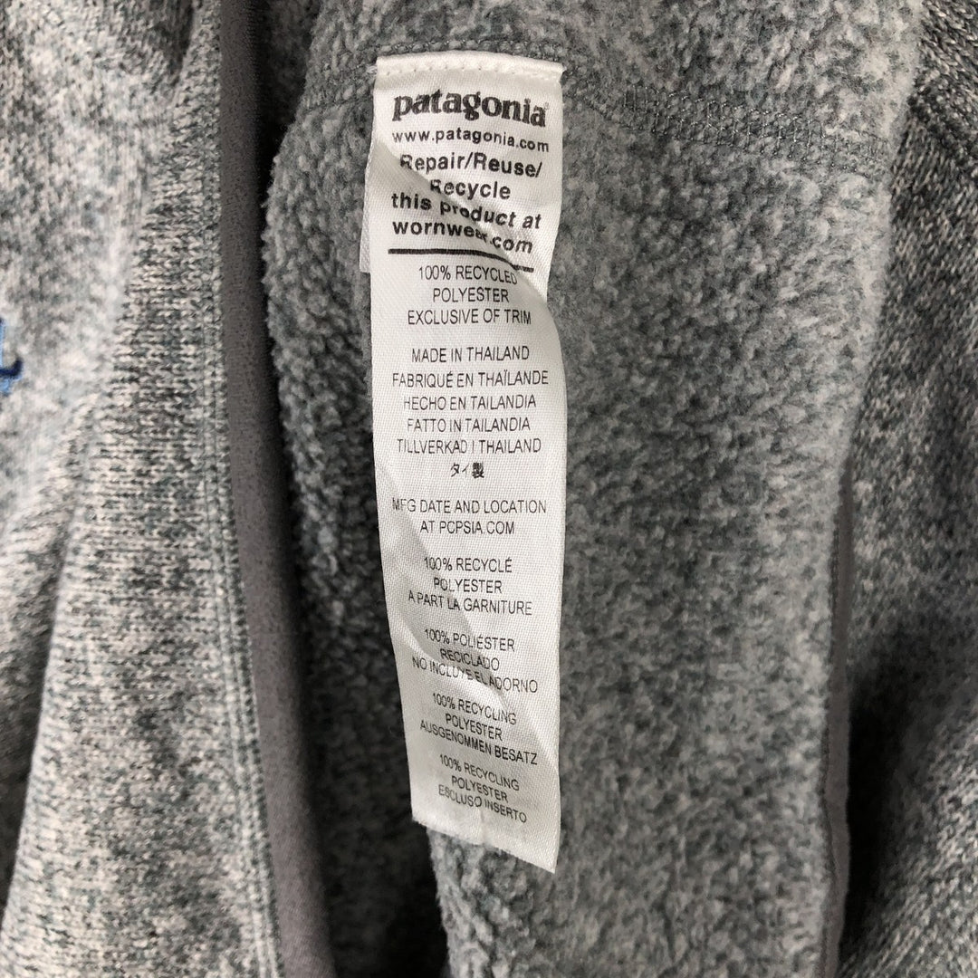 Patagonia Better Sweater 1 recycled polyester gray type Vintage Second Hand