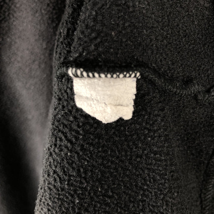 90s-00'S Patagonia Capilene Half-Zip Fleece Pullover, Made in USA, Men's XXL polyester black type Vintage Second Hand