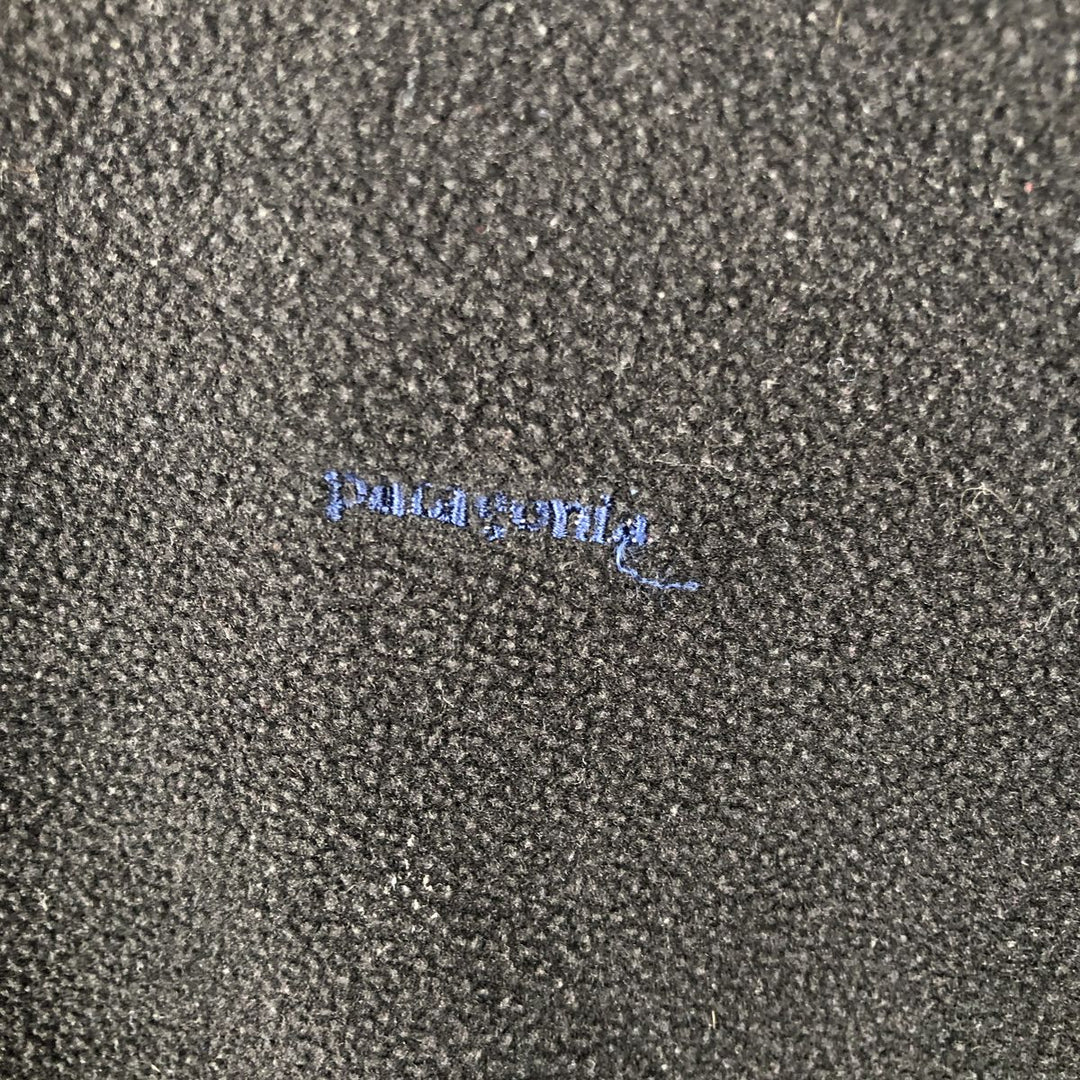 90s-00'S Patagonia Capilene Half-Zip Fleece Pullover, Made in USA, Men's XXL polyester black type Vintage Second Hand