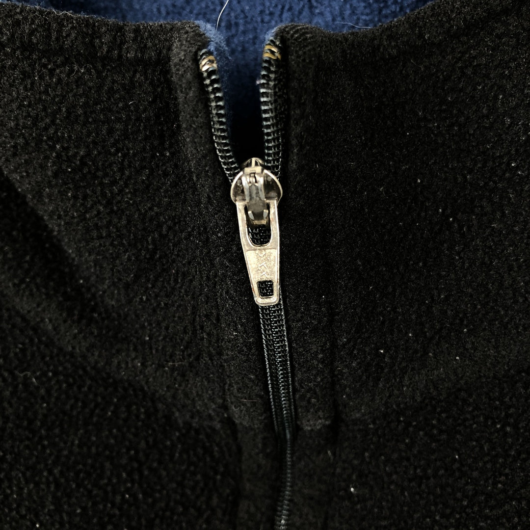 90s-00'S Patagonia Capilene Half-Zip Fleece Pullover, Made in USA, Men's XXL polyester black type Vintage Second Hand