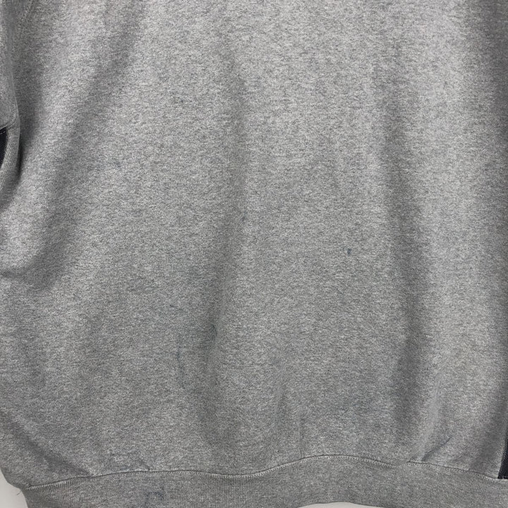 Vintage 90'S Adidas One-Point Logo Sweatshirt, Made in USA, Men's Size L cotton gray type Vintage Second Hand