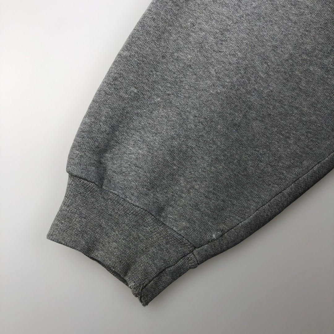 Vintage 90'S Adidas One-Point Logo Sweatshirt, Made in USA, Men's Size L cotton gray type Vintage Second Hand