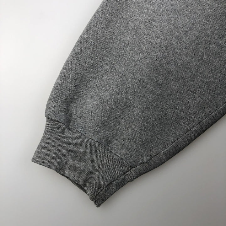 Vintage 90'S Adidas One-Point Logo Sweatshirt, Made in USA, Men's Size L cotton gray type Vintage Second Hand