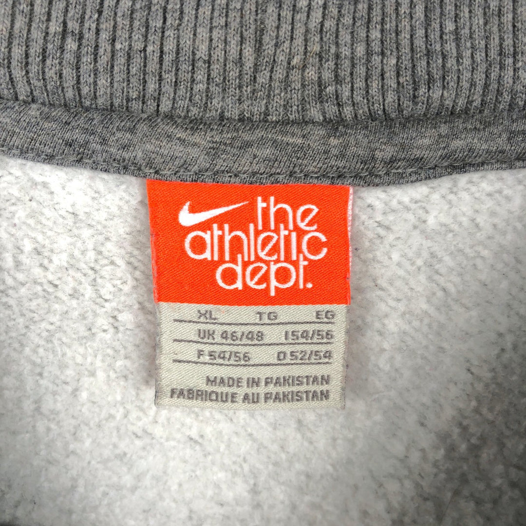 Nike One Point Logo Sweatshirt, Trainer, Men's XL cotton gray type Vintage Second Hand