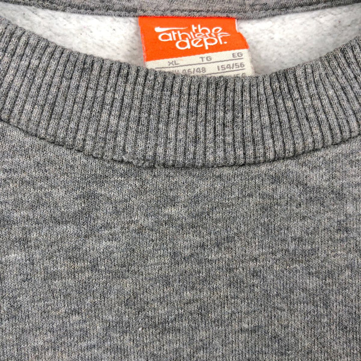 Nike One Point Logo Sweatshirt, Trainer, Men's XL cotton gray type Vintage Second Hand