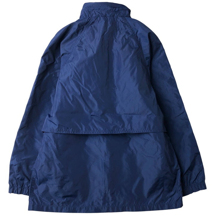 Vintage 80s-90'S Eddie Bauer black tag nylon jacket, women's size S Nylon navy blue type Vintage Second Hand