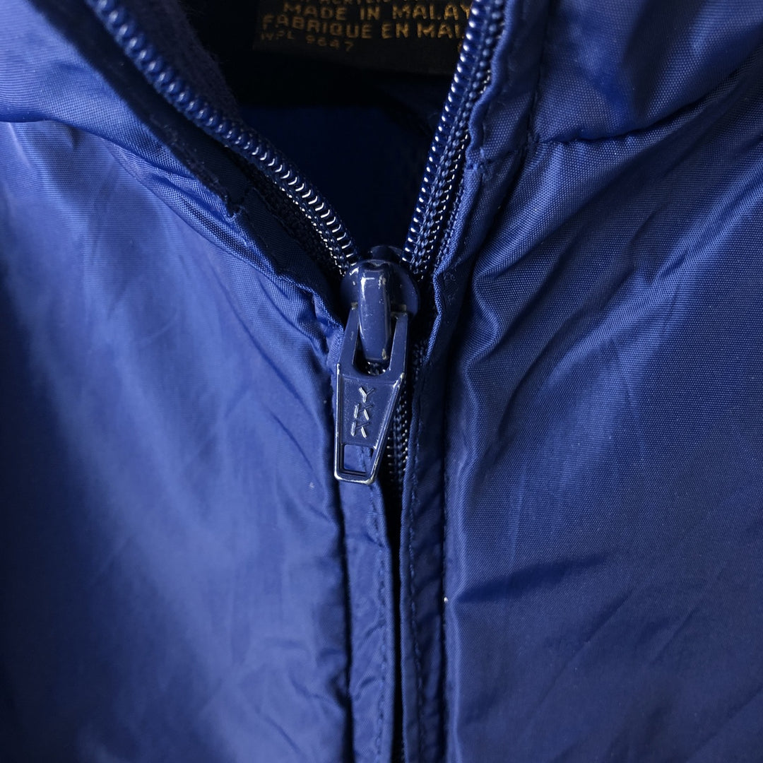 Vintage 80s-90'S Eddie Bauer black tag nylon jacket, women's size S Nylon navy blue type Vintage Second Hand