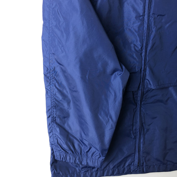 Vintage 80s-90'S Eddie Bauer black tag nylon jacket, women's size S Nylon navy blue type Vintage Second Hand