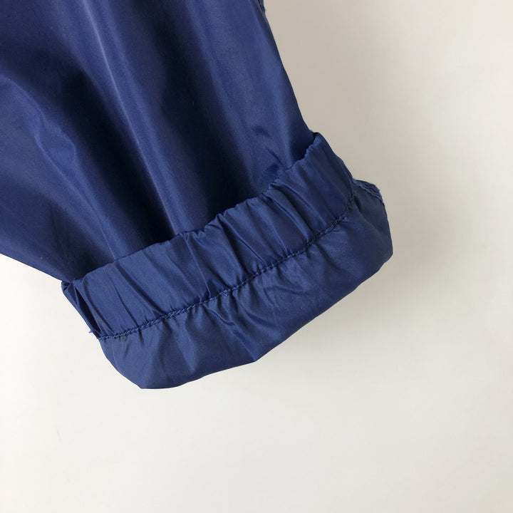 Vintage 80s-90'S Eddie Bauer black tag nylon jacket, women's size S Nylon navy blue type Vintage Second Hand