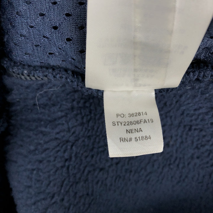 Patagonia Retro Pile Hoody 22806FA19 Fleece Full-Zip Hoodie, Women's, Size XL recycled polyester navy blue type Vintage Second Hand