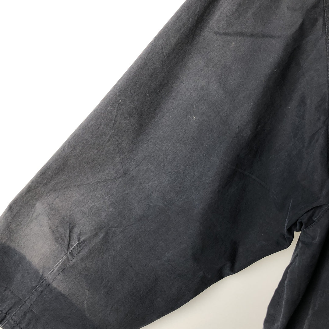 Burberry's Balmacaan Coat, Women's, Size XL cotton navy blue type Vintage Second Hand
