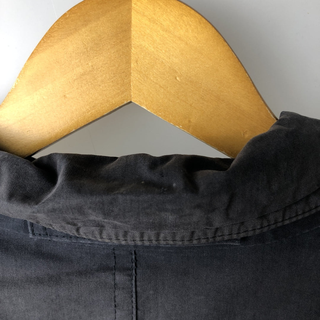 Burberry's Balmacaan Coat, Women's, Size XL cotton navy blue type Vintage Second Hand