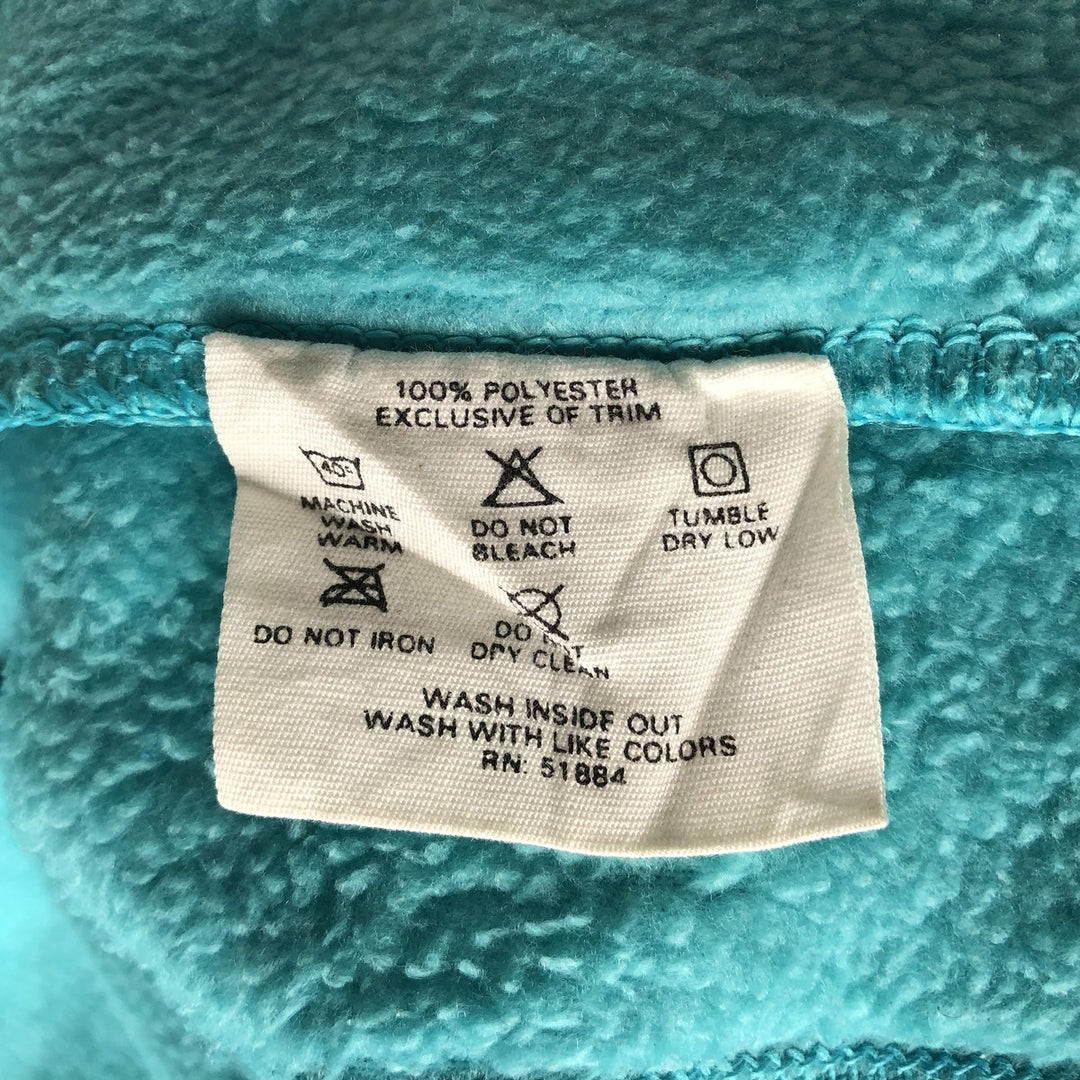 Vintage 1980'S Patagonia 25029S9 fleece jacket, made in the USA, size L, women's polyester turquoise blue Vintage Second Hand