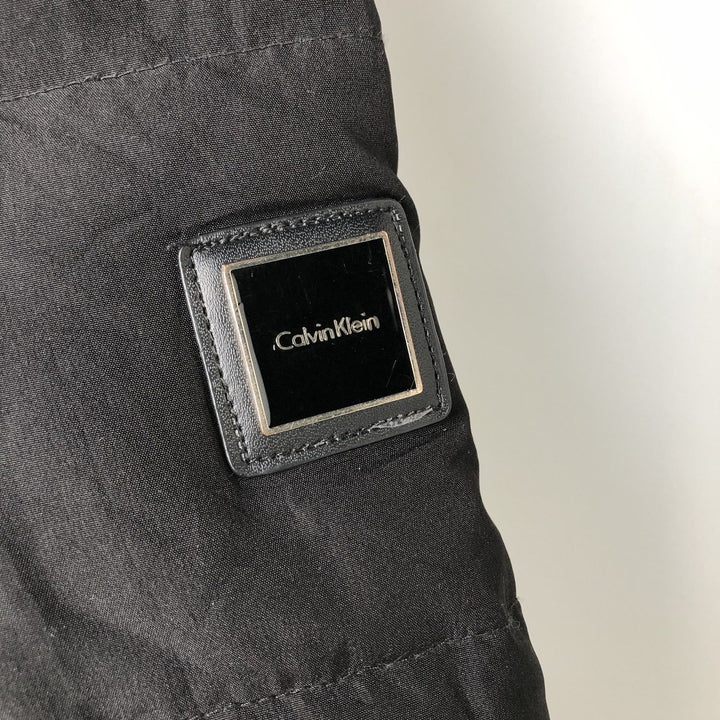 90s-00'S Vintage Calvin Klein Down Jacket, Women's Size XL polyester black type Vintage Second Hand