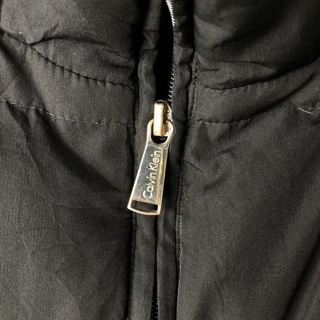 90s-00'S Vintage Calvin Klein Down Jacket, Women's Size XL polyester black type Vintage Second Hand
