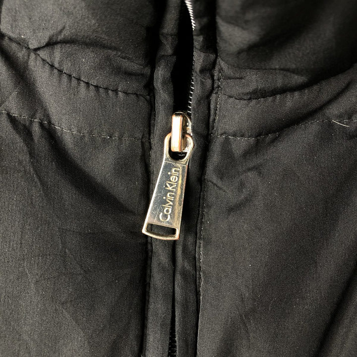 90s-00'S Vintage Calvin Klein Down Jacket, Women's Size XL polyester black type Vintage Second Hand