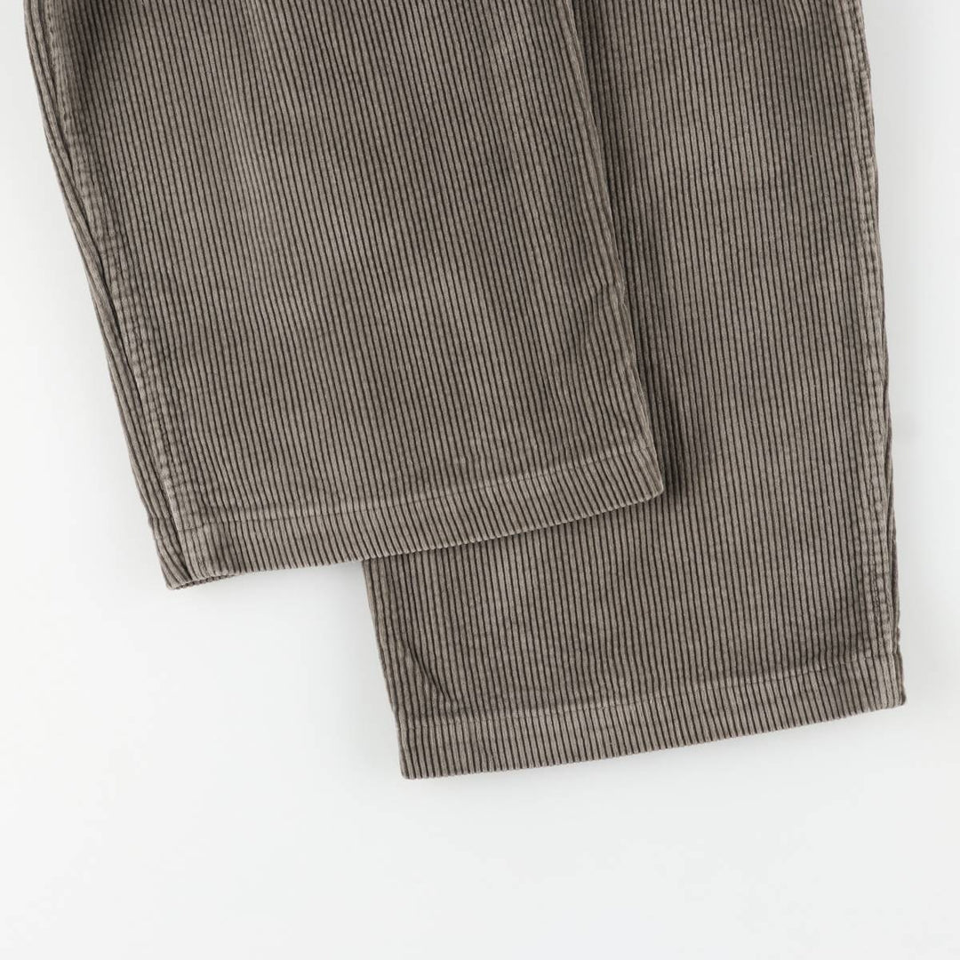 WOOLRICH Men's Vintage Corduroy Pants, Size W37 cotton Khaki type Vintage Second Hand