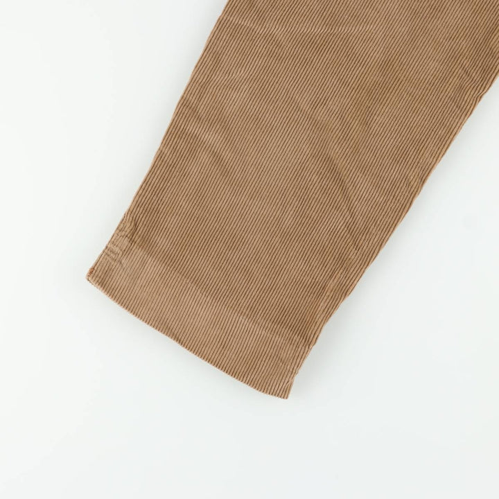 2000'S Dockers Recode Two-Pleated Corduroy Pants, Men's, Size W33 cotton Beige type Vintage Second Hand