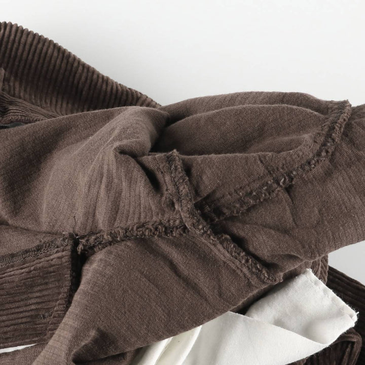 Charter Club CHARTER CLUB CLUB ROOM Two-pleat Corduroy Pants Men's Size W34 cotton brown type Vintage Second Hand