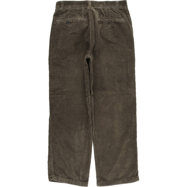 CHEROKEE Corduroy Pants Men's Size W32 cotton Khaki type Vintage Second Hand