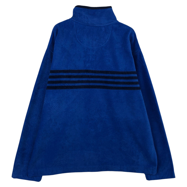 90'S GAP Vintage Half-Zip Fleece Pullover, Men's Size L polyester blue type Vintage Second Hand