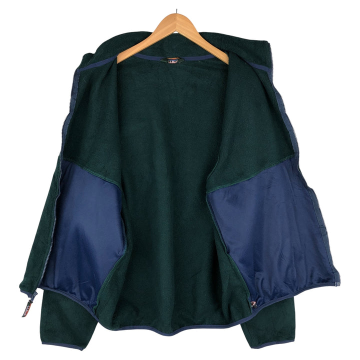 LLBean Fleece Jacket, Men's XL unclear Green type dark green Vintage Second Hand