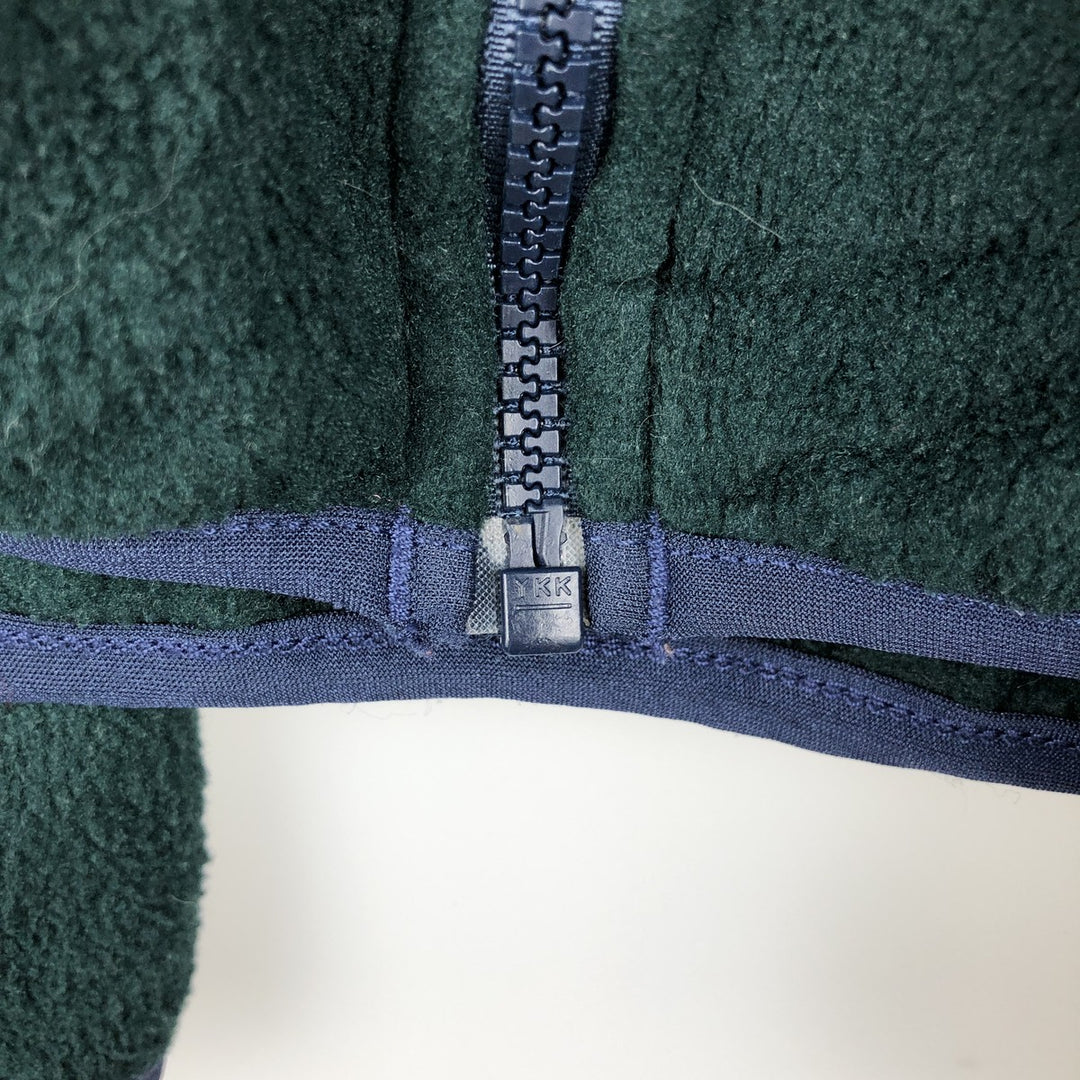 LLBean Fleece Jacket, Men's XL unclear Green type dark green Vintage Second Hand