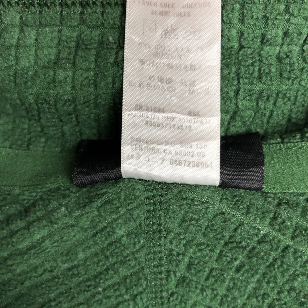 Patagonia Regulator R1 Pullover 40107FA11, Half-Zip Fleece Pullover, Men's Size L polyester green type Vintage Second Hand