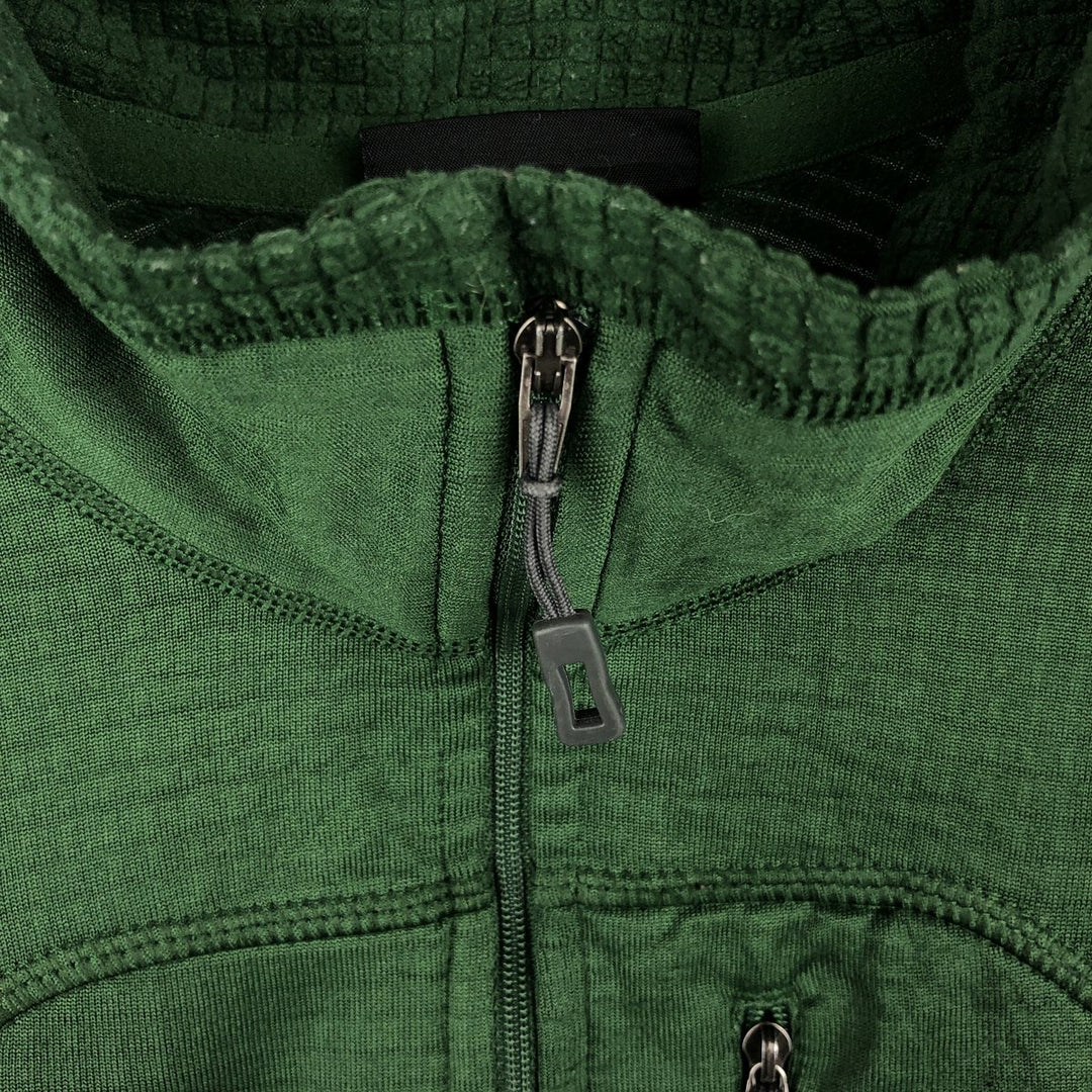 Patagonia Regulator R1 Pullover 40107FA11, Half-Zip Fleece Pullover, Men's Size L polyester green type Vintage Second Hand
