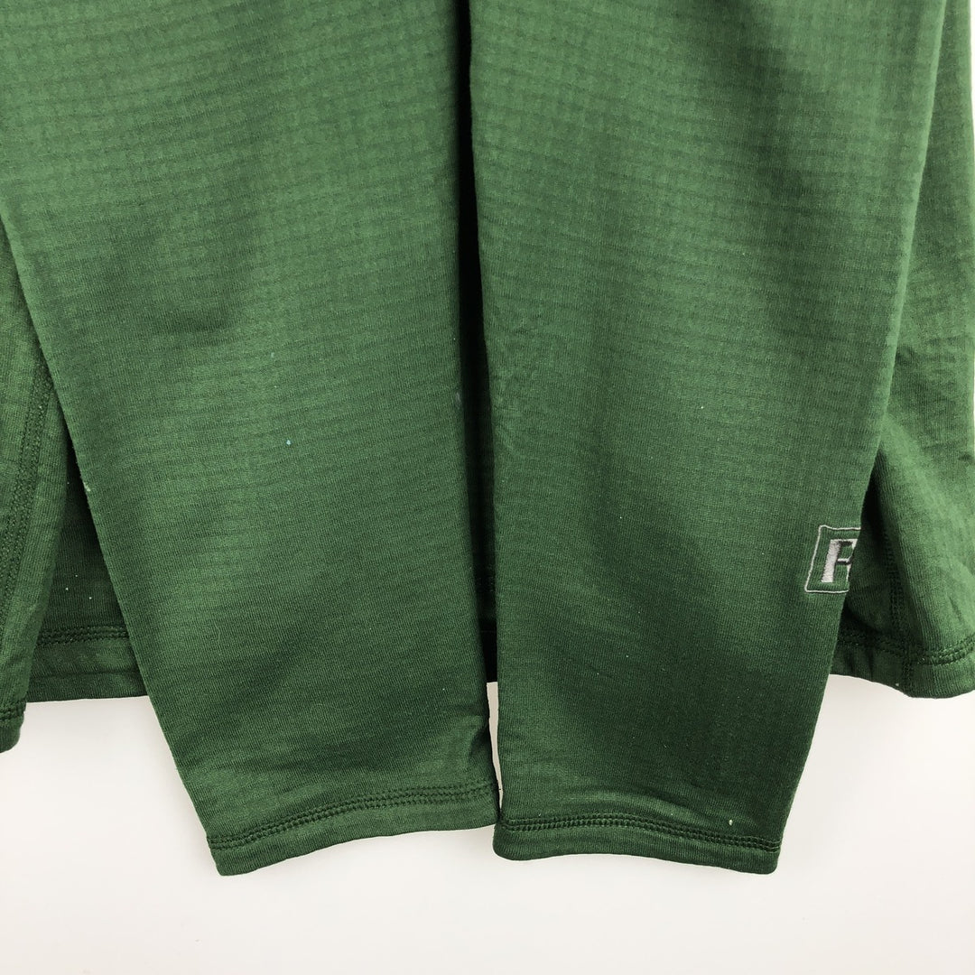 Patagonia Regulator R1 Pullover 40107FA11, Half-Zip Fleece Pullover, Men's Size L polyester green type Vintage Second Hand