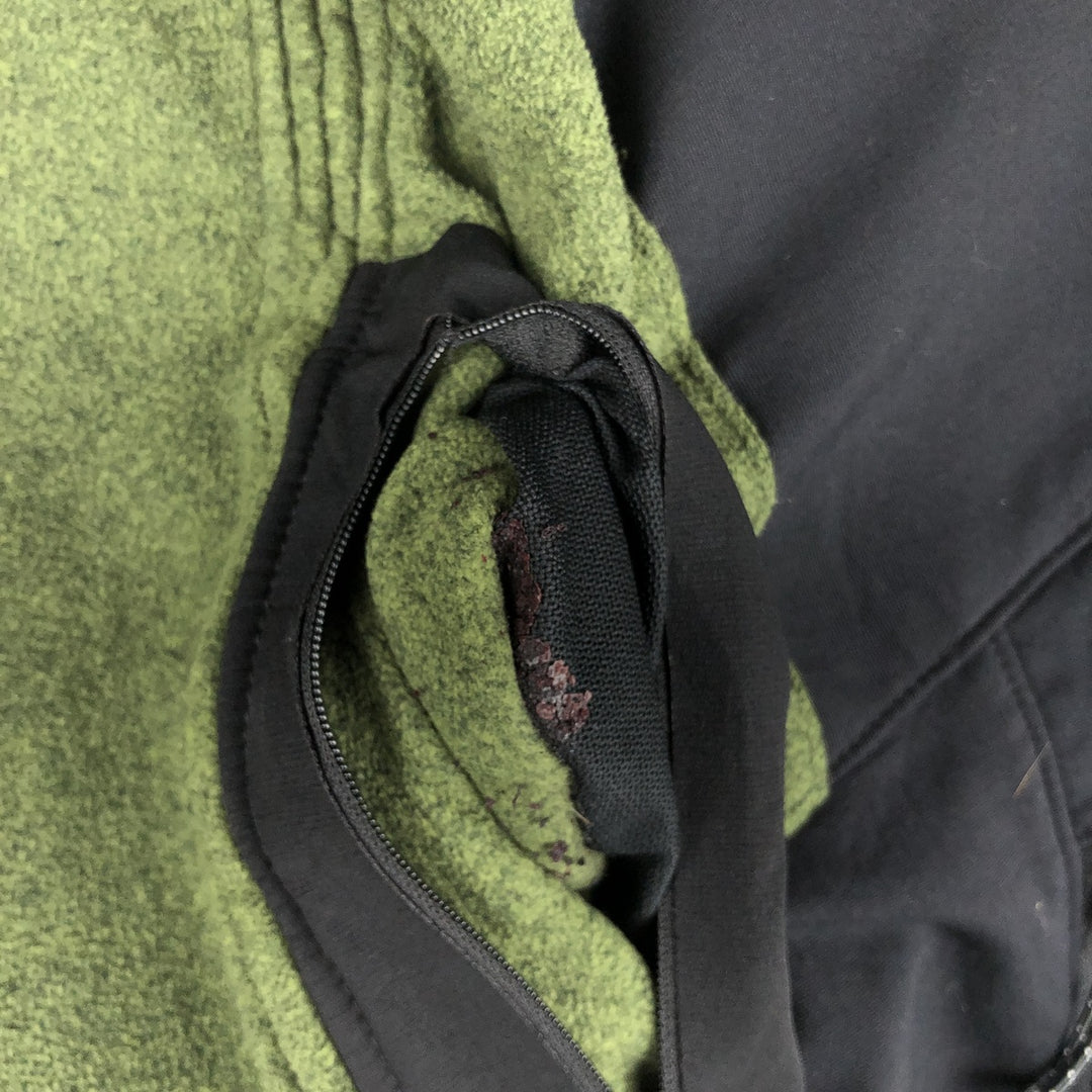 Vintage 90'S Mountain Hardwear nylon and fleece jacket, size L, men's polyester black type Vintage Second Hand