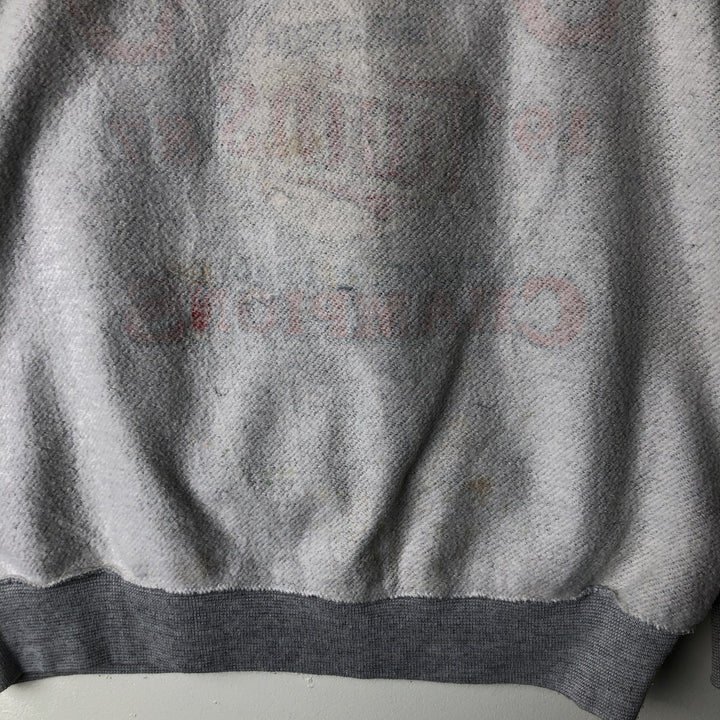 Vintage 1980'S Panir MLB Minnesota Twins Printed Sweatshirt, Made in USA, Men's Size Large acrylic gray type Vintage Second Hand
