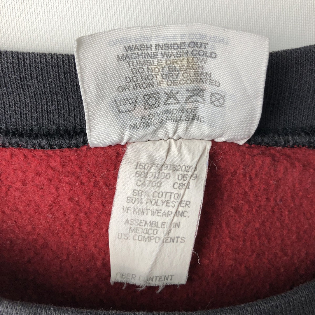 Vintage 90'S CSA NFL San Francisco 49ers Printed Sweatshirt, Men's Size XL cotton red type Vintage Second Hand