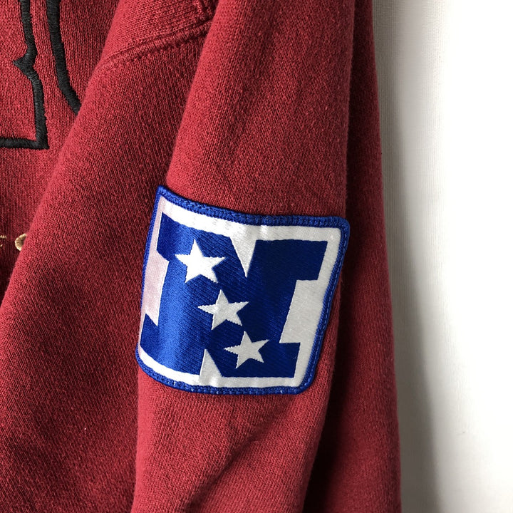 Vintage 90'S CSA NFL San Francisco 49ers Printed Sweatshirt, Men's Size XL cotton red type Vintage Second Hand
