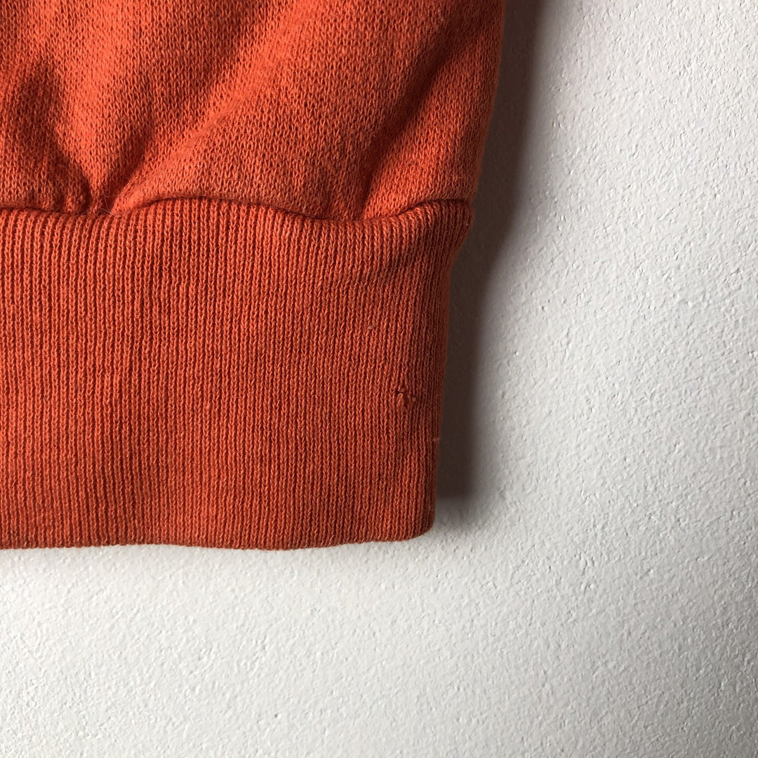 90'S TRENCH NFL DENVER BRONCOS Denver Broncos Print Sweatshirt, Made in USA, Men's Size L cotton orange type Vintage Second Hand