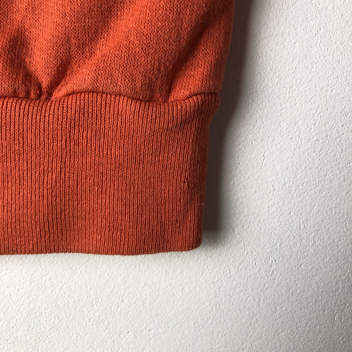 90'S TRENCH NFL DENVER BRONCOS Denver Broncos Print Sweatshirt, Made in USA, Men's Size L cotton orange type Vintage Second Hand