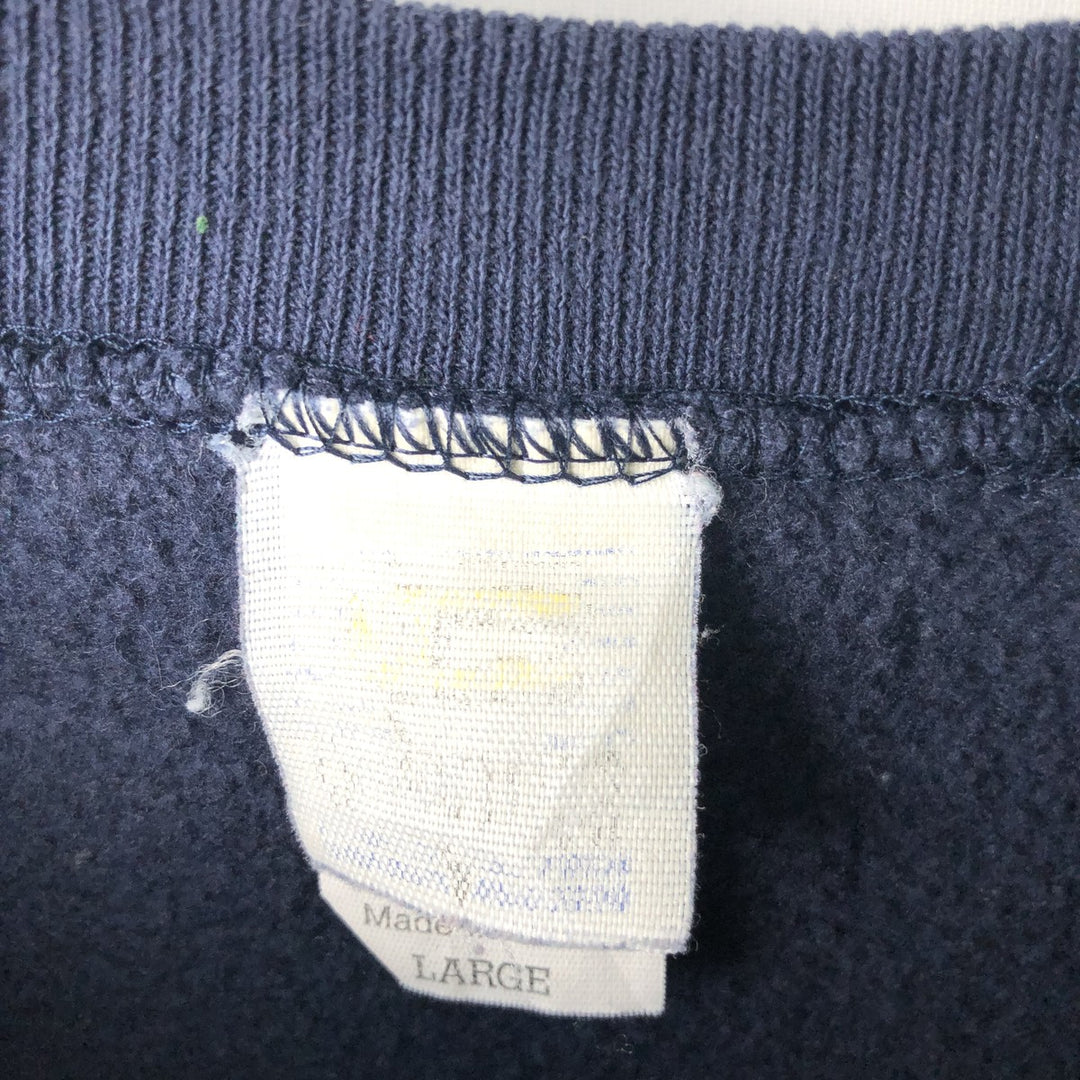 Vintage 90'S NFL Dallas Cowboys print sweatshirt, Made in USA, Men's Size Large cotton navy blue type Vintage Second Hand