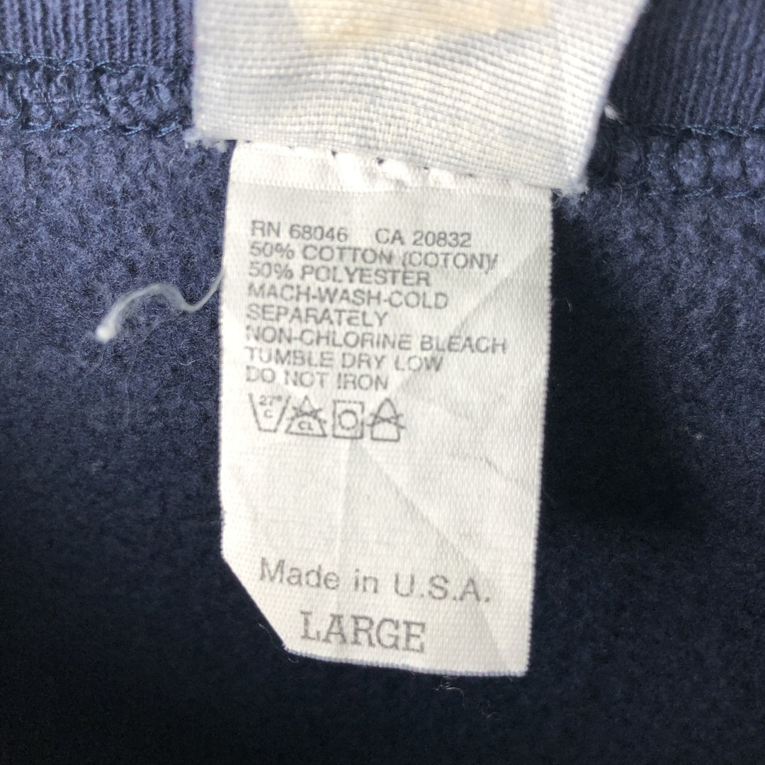 Vintage 90'S NFL Dallas Cowboys print sweatshirt, Made in USA, Men's Size Large cotton navy blue type Vintage Second Hand
