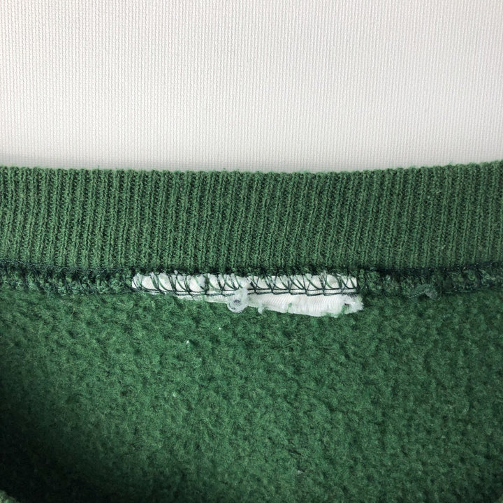 Vintage 90'S NFL Green Bay Packers print sweatshirt, men's size XL unclear green type Vintage Second Hand
