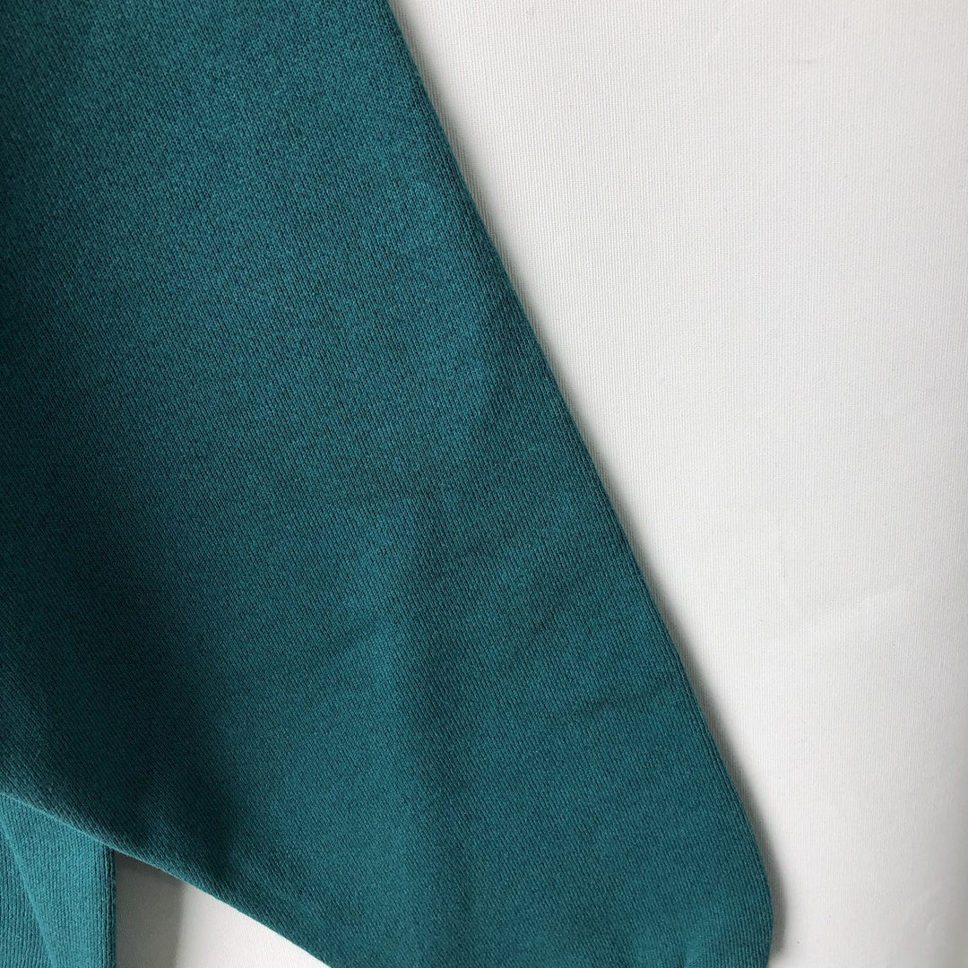 Vintage 90'S NFL Miami Dolphins print sweatshirt, size XL, men's unclear turquoise blue Vintage Second Hand
