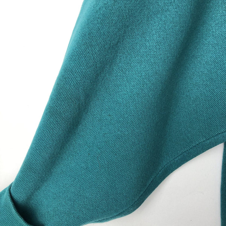 Vintage 90'S NFL Miami Dolphins print sweatshirt, size XL, men's unclear turquoise blue Vintage Second Hand