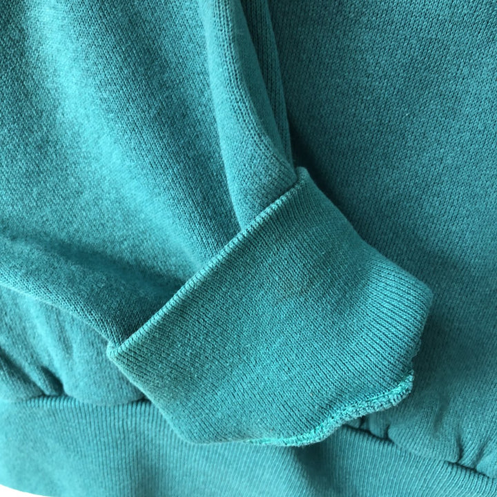 Vintage 90'S NFL Miami Dolphins print sweatshirt, size XL, men's unclear turquoise blue Vintage Second Hand