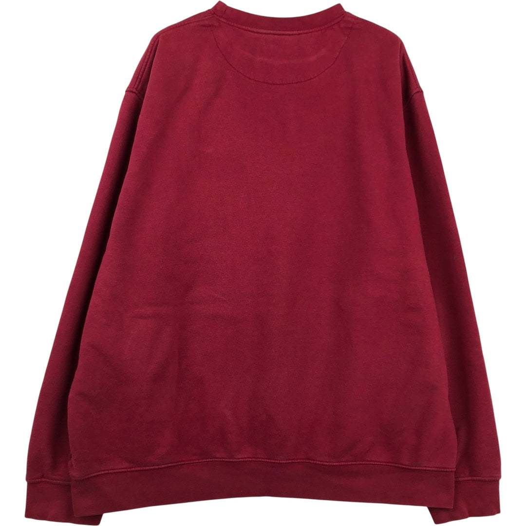 00'S Nike One Point Logo Sweatshirt Trainer Men's XL cotton Red type red-purple Vintage Second Hand