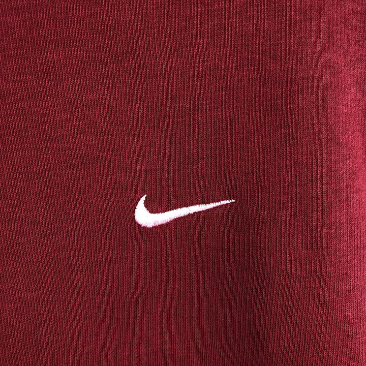 00'S Nike One Point Logo Sweatshirt Trainer Men's XL cotton Red type red-purple Vintage Second Hand