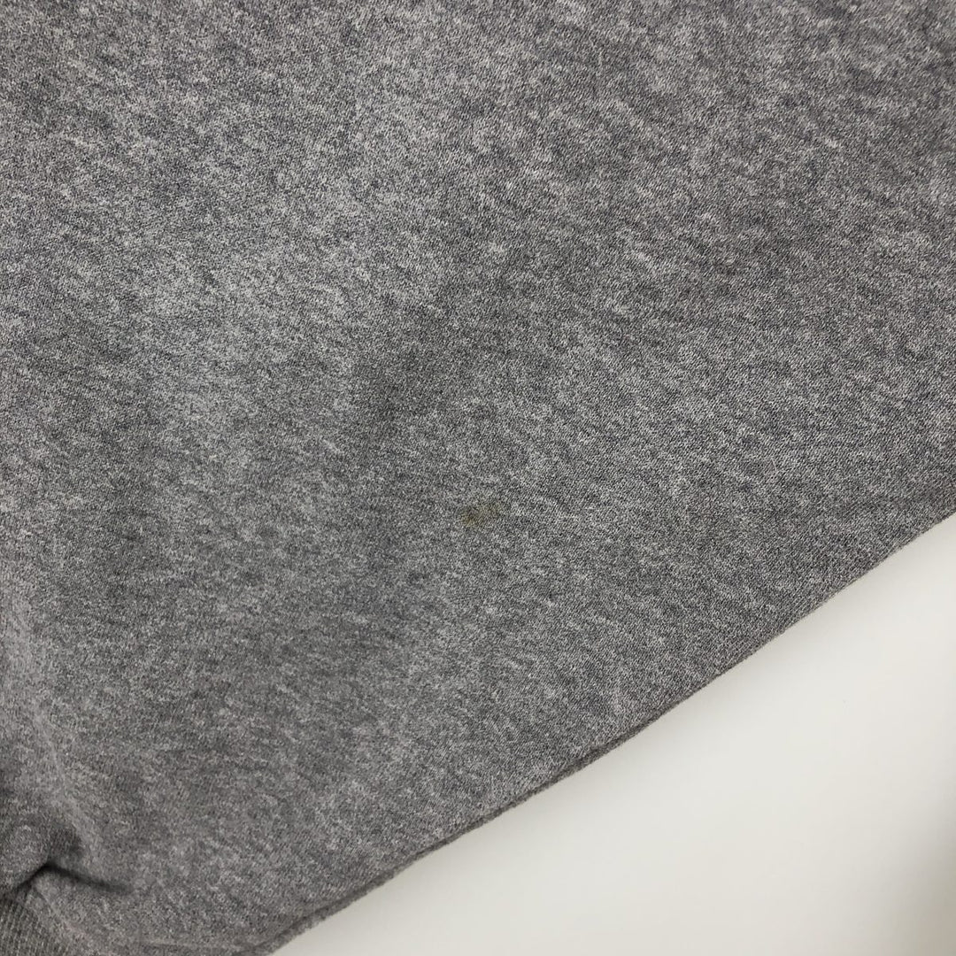 2000'S Nike Team V-neck sweatshirt with one-point logo, size XL, men's cotton gray type Vintage Second Hand