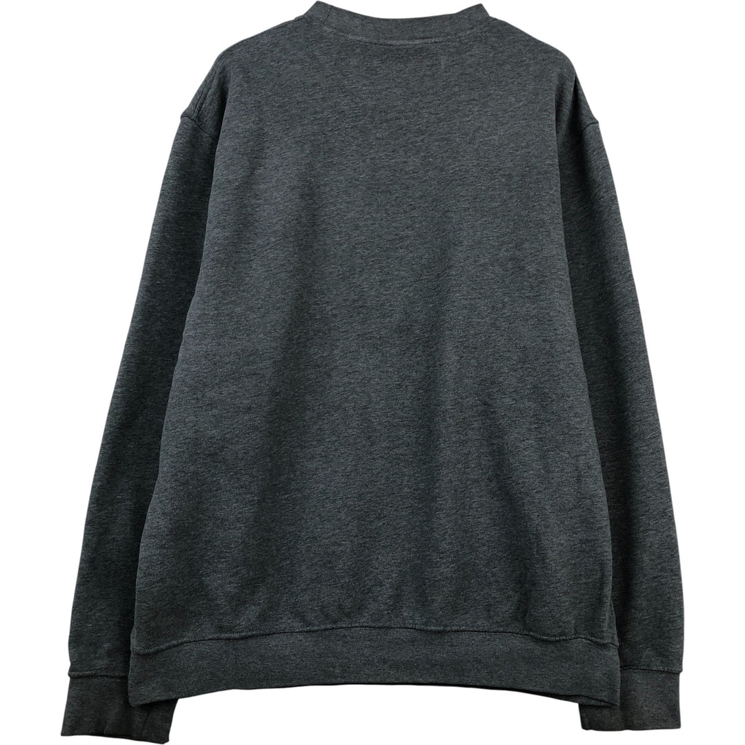 00'S Nike One Point Logo Sweatshirt Trainer Men's L size cotton gray type Vintage Second Hand