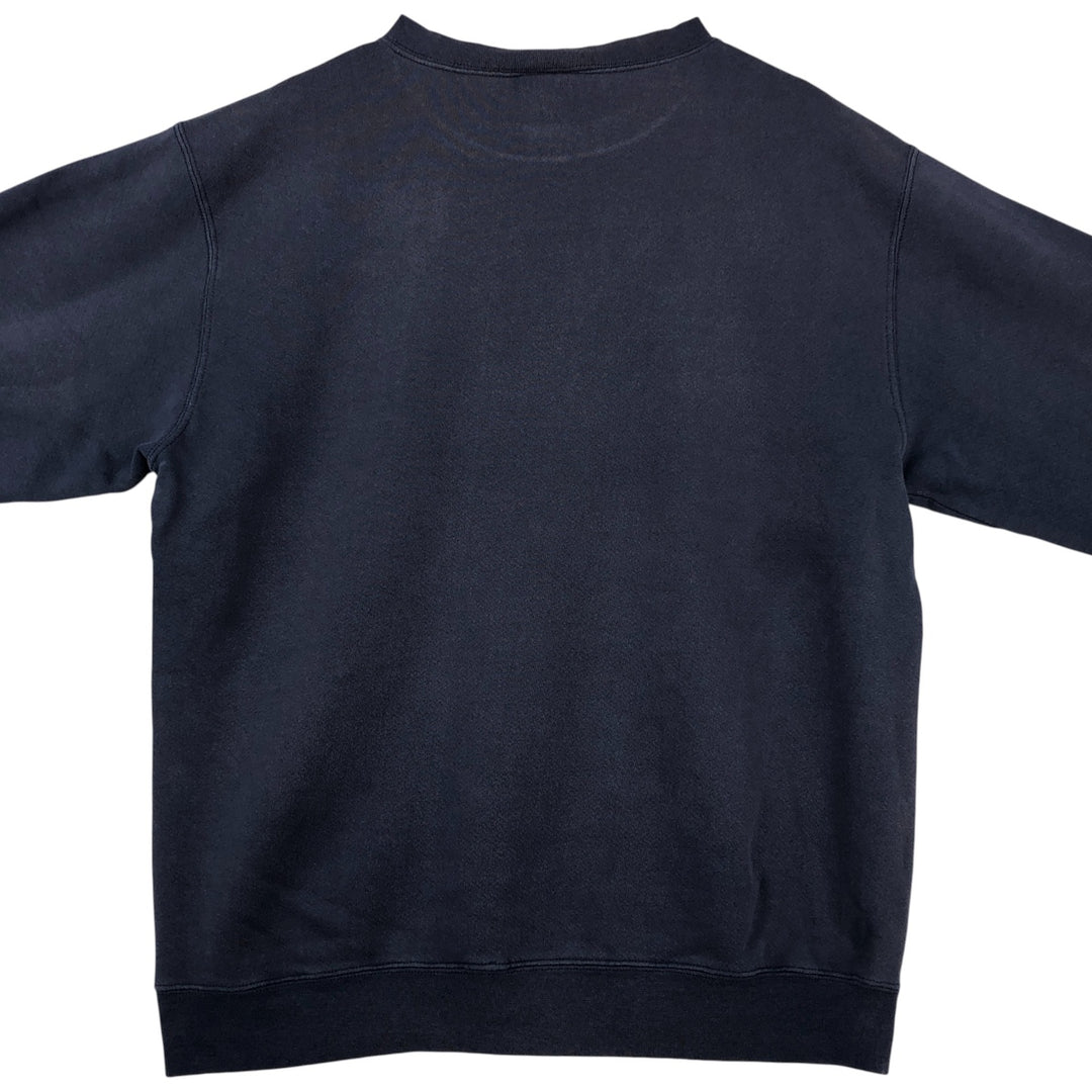 00'S Nike One Point Logo Sweatshirt Trainer Men's M size cotton navy blue type Vintage Second Hand