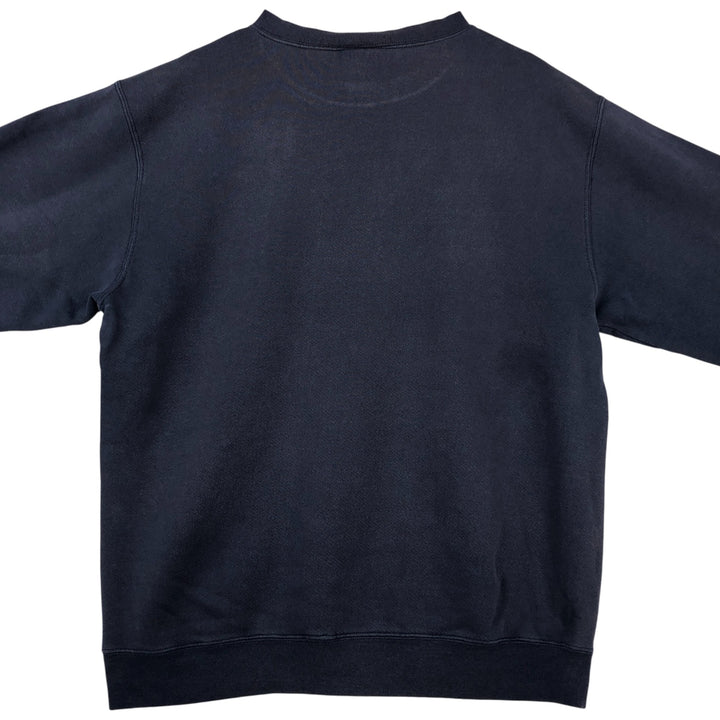 00'S Nike One Point Logo Sweatshirt Trainer Men's M size cotton navy blue type Vintage Second Hand