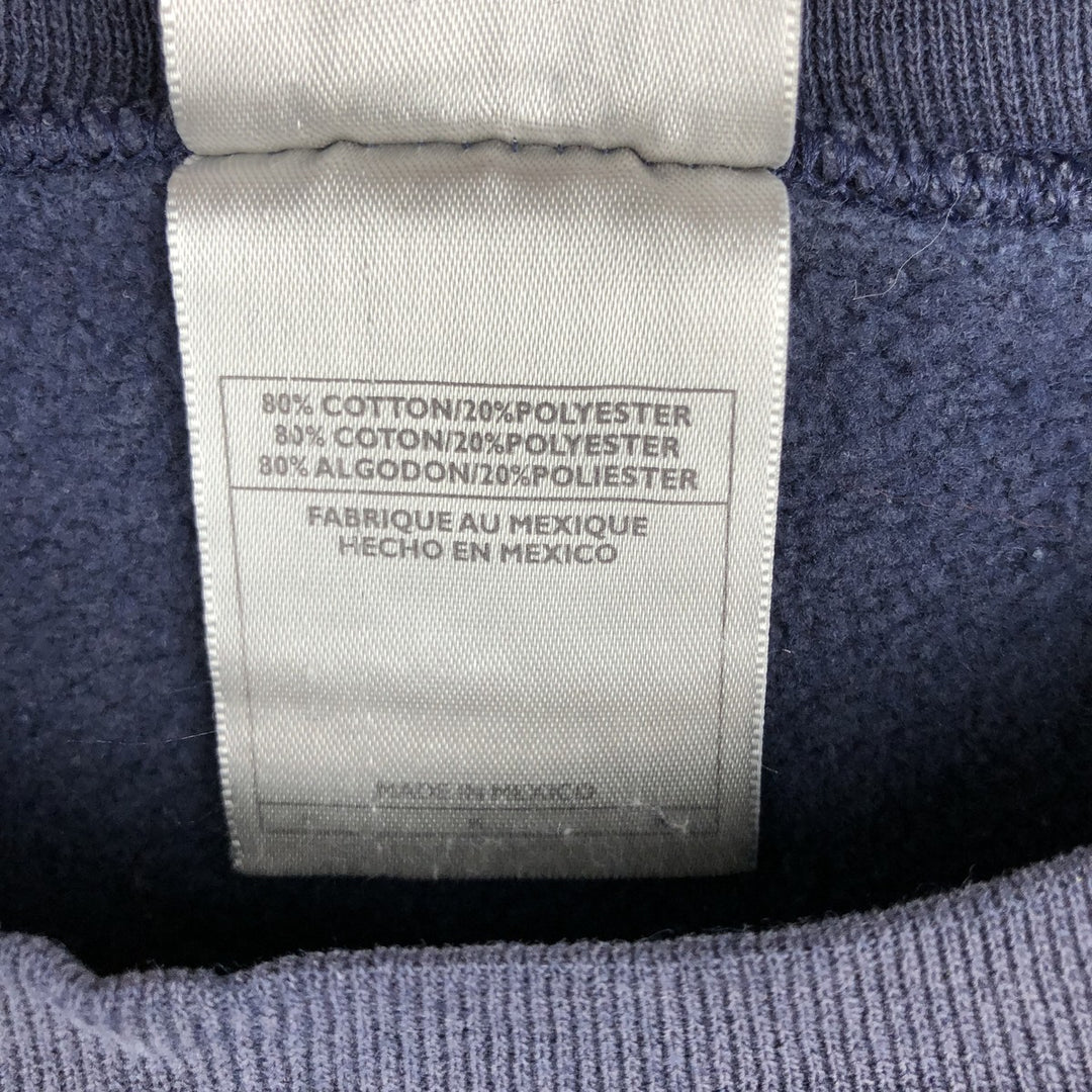 00'S Nike One Point Logo Sweatshirt Trainer Men's M size cotton navy blue type Vintage Second Hand